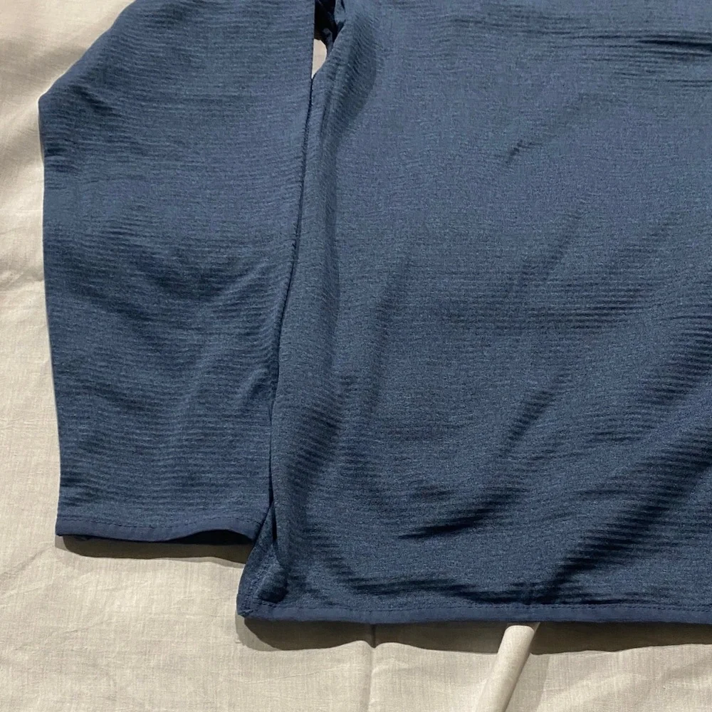 Merrell Blue Lightweight‎ Quarter Zip Pullover-NWOT